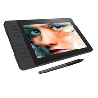 GAOMON PD1161 IPS HD grafika rysunek Tablet cyfrowy Monitor ekran piórkowy z 8 klawisze skrótów i 8192 poziomów baterii bezpłatny Pen 1